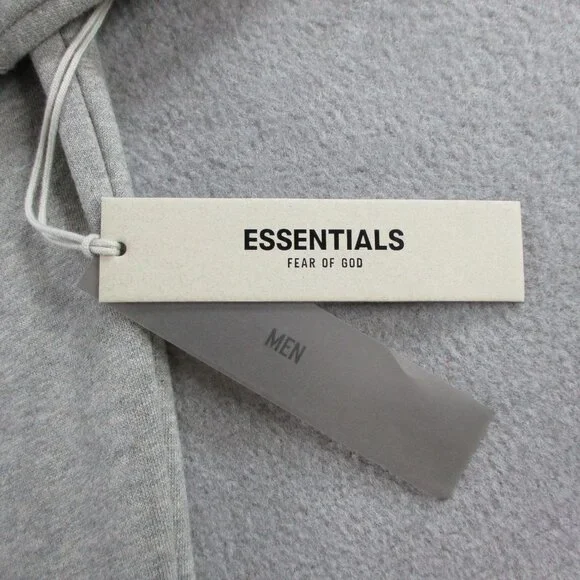 Fear of God Essentials Hoodie Adult XL Dark Oatmeal Heather Fleece  Sweatshirt - Picture 3 of 12